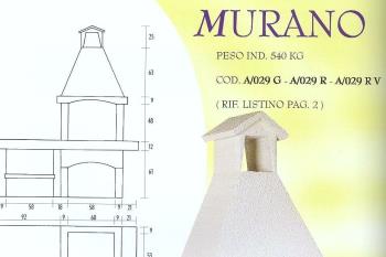 Grill con cappa Murano
