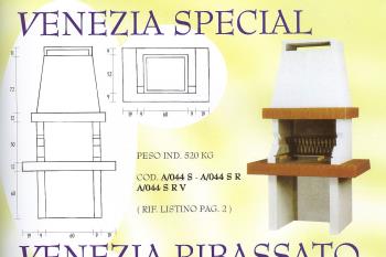 Grill con cappa Venezia Special - Ribassato
