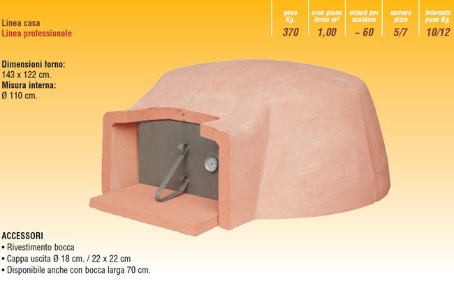 Forno a legna per la casa Special  110 cm - 2
