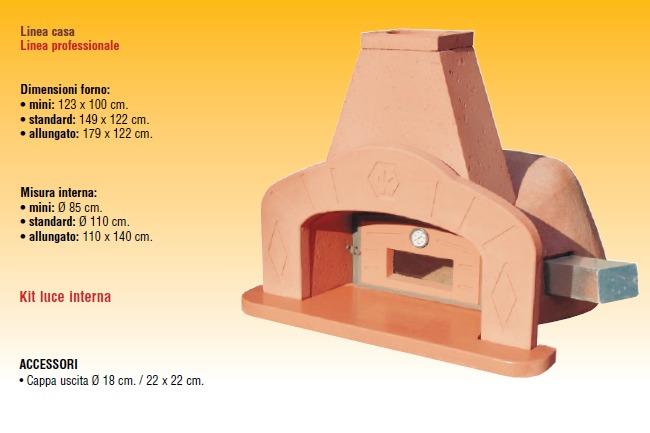 Forno a legna per la casa Serie 2000 Luce - 2