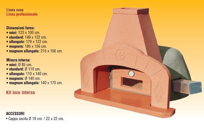 Forno a legna professionale Serie 2000 Luce - 2