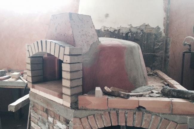 Rivestimento bocca forno in mattoni e cappe forno - 1