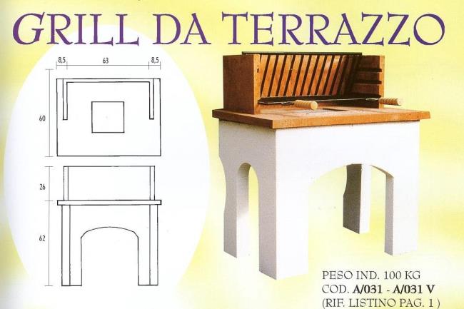 Grill aperto da terrazzo - 1