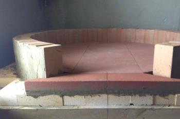Come si parte per fare un forno in mattoni e tavelloni refrattari.