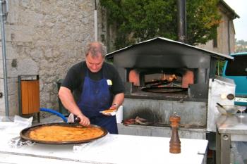 Forno prefabbricato professionale per cottura farinata